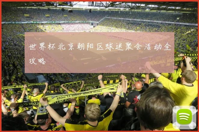 世界杯北京朝阳区球迷聚会活动全攻略